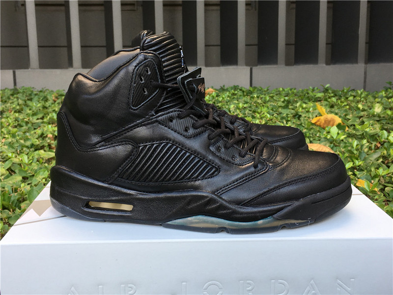 2017 Men Jordan 5 Premium Pinnacle Black